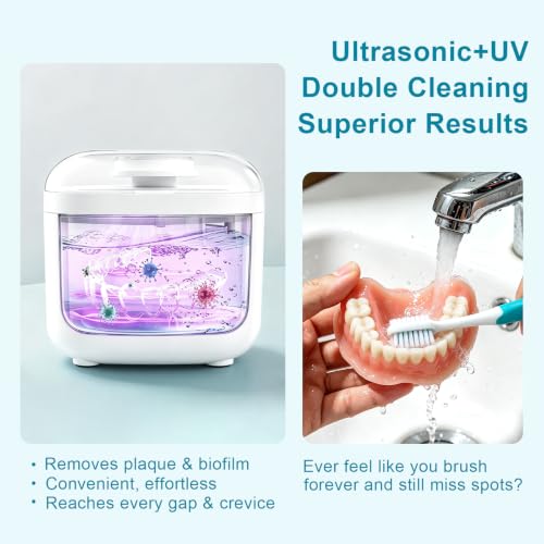 Large Capacity Ultrasonic Retainer Cleaner Machine for Dentures