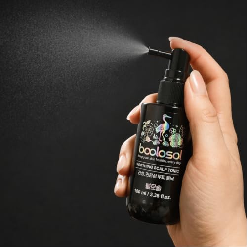 Korean Scalp Tonic-Itchy Scalp Relief & Hydration Cooling Spray