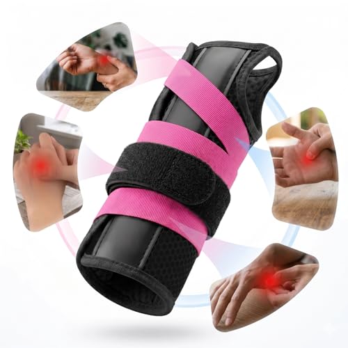 Carpal Tunnel Wrist Brace Right Hand, Ergonomic Hand Brace for Carpal Tunnel, Daytime Wrist Braces Adjustable Support, Suitable for Daily Life, Exercise, and Work(Left) Left