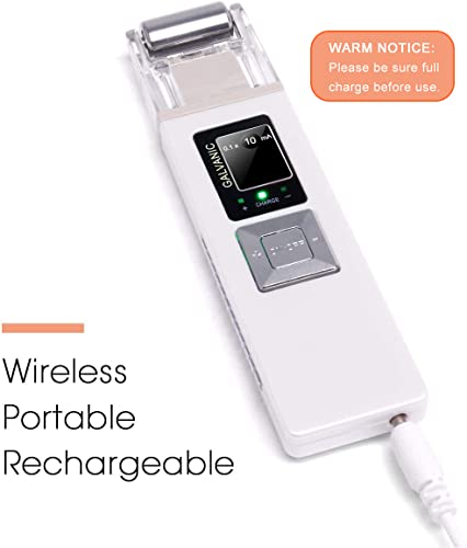 Portable Galvanic Microcurrent Skin Firming Machine, Anti-Aging Face Lift Massager Home Use Beauty Salon Device