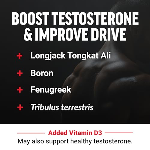 Force Factor Test X180 Gummies, Testosterone Booster Supplement for Men 60 Count (Pack of 1)