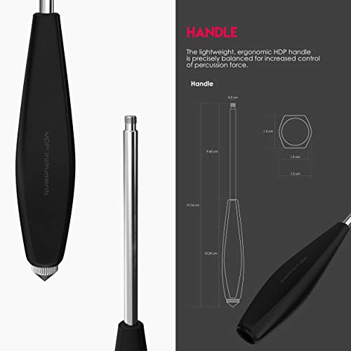 MDF Instruments Buck Neurological Reflex Hammer + MDF LUMiNiX Illuminator Medical Professional Diagnostic Penlight