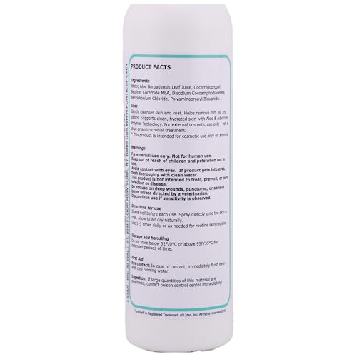 Forticept Maxi-Wash Hot Spot Cleansing Spray Treatment, Wound Care & Itch Relief Spray for Dogs and Cats. Relives Scratching, Rashes, Sores, Itchy Skin and Paw Licking 8 oz