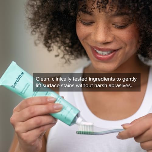 Radiant Smile Clean & Hydrate Duo – Whitening Toothpaste + Repair Serum - Nano-Hydroxyapatite, Whitening Toothpaste - Improve Gum Health, Nurture Oral Microbiome - Formulated Without Fluoride
