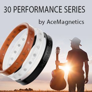 Rally Band 30 Magnet Performance Series. Black Medium (Pack of 1) - BeesActive Australia