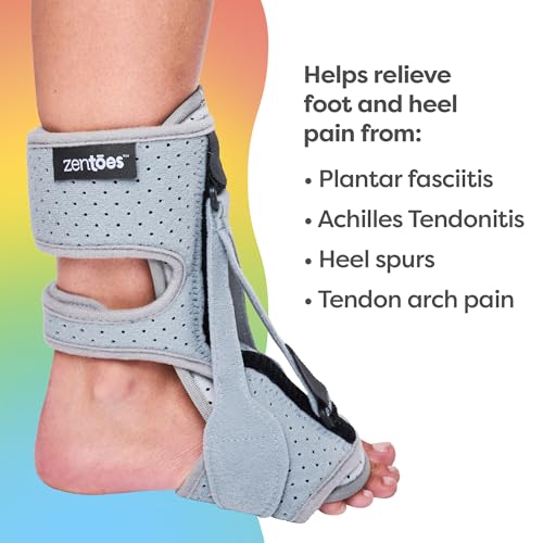 ZenToes Plantar Fasciitis Night Splint Brace for Women & Men