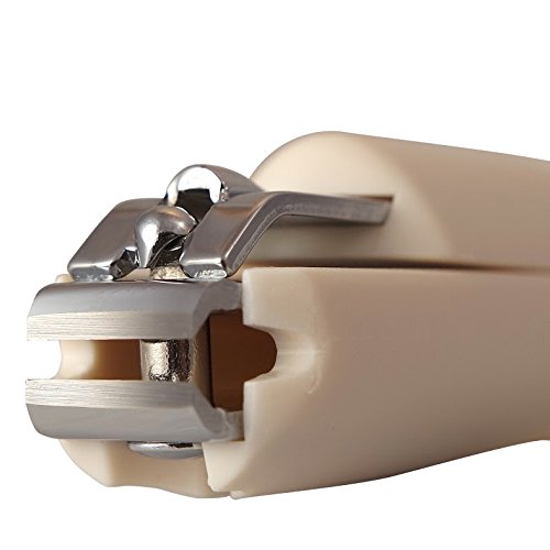 Genuine Ergonomic Design Professional Powerful Cutting Force 4mm Straight Wide Jaw Thicker Toenail Clipper for the Elderly, Obesity, Pregnant Women, deformed Toenails, Athlete's Foot Toenail