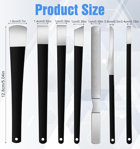 7Pcs Pedicure Knife Set, Stainless Steel Ingrown Toenail Pedicure Knife Set