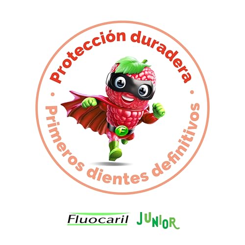 Fluocaril - Pasta de Dientes Junior 6-12 Años Frutos Rojos 2x75ml
