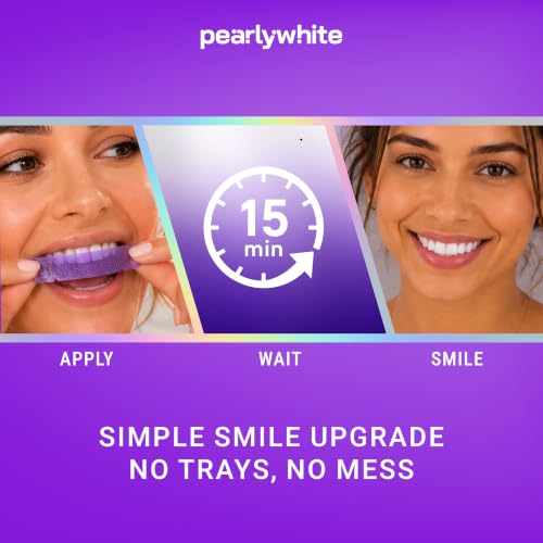 V34 Purple Teeth Whitening Strips, 20 Treatments, 40 Count 10 Count (Pack of 4)