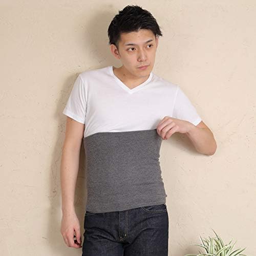 HEALTHYA Men's Hot Spring Walker Belly Wrap, Healthia, Moisture Wicking, Heat Generating, Renes α, Belly Wrap, Made in Japan, For Men - BeesActive Australia