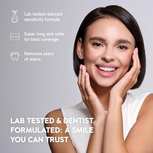 InoPro Advanced Teeth Whitening 21 Treatments Kit + Natural Whitening Hydroxyapatite Toothpaste with Probiotic for Sensitive Teeth 5oz
