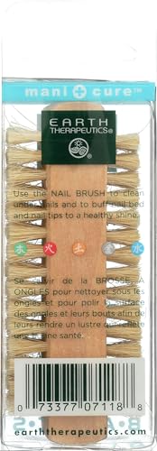 Earth Therapeutics Genuine Bristle Nail Brush