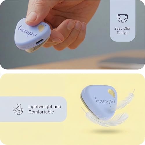 Baby Movement Monitor - Sleep Monitor with Gentle Vibration Alerts Yellow