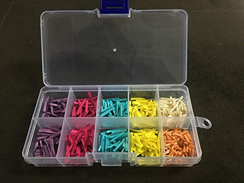 600pcs/Box Mixed Dental Fixing Wood Wooden Wedges for Dental Restoration for Matrices