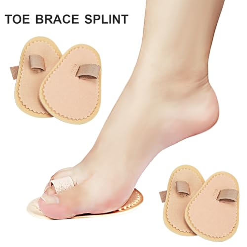 BBTO 24 Pcs Budin Toe Splint Hammer Toe Straightener Support for Men Women