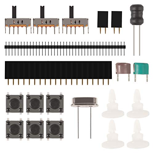 DSO 138 DIY Oscilloscope Kit Opening Source 2.4" TFT 1MSPS Digital Oscilloscope Kit with DIY Parts & Probe, Handheld Pocket Sized 13803K, SMD Electronic Learning Set oscilloscope diy