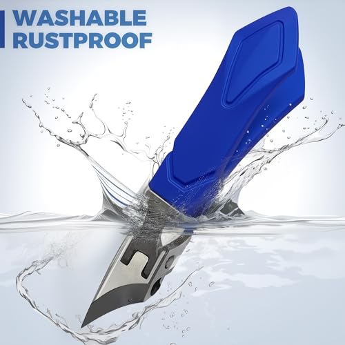 Wide Jaw Anti-Splash Eagle Beak Nail Clippers Set for Thick & Ingrown Toenails, Ultra Sharp Stainless Steel Nail Cutters with Cuticle Scissors & Nail File, Non-Slip Handle for Men, Women & Seniors