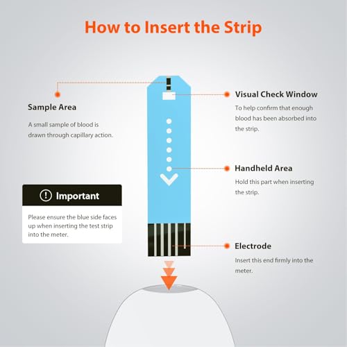 iHealth Glucose Test Strips & Lancets, 100 Each, No Coding 100 Refills 200 Count (Pack of 1)