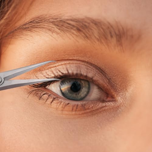 Eyelid Measuring Ruler 3.27 Inch Stainless Steel Eye Positioning Gauge Portable Eye Measurement Tool for Double Eyelid Surgery and Cosmetic Precision