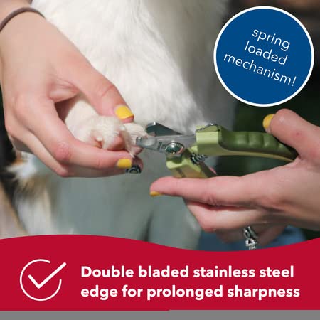 Coastal Pet Safari Professional Dog Nail Trimmer - Dog Nail Clippers for Grooming - Dog Claw Care for Small & Large Dogs - Nail Trimmer - Pet Supplies for Dog Grooming - Standard, 5" x 1.5" - BeesActive Australia