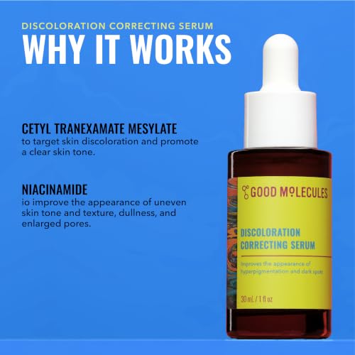 Good Molecules Post-Blemish & Discoloration Duo, Serum + Niacinamide Toner 2 Piece Set