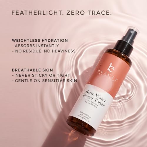 Rose Water Spray for Face - USA Made with Natural & Organic Ingredients Rose 4.7 Fl Oz (Pack of 1)