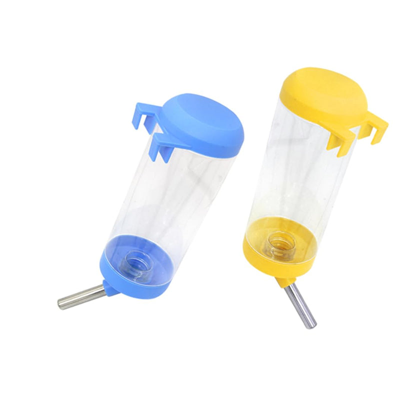 2Pcs 16Oz No Drip Small Animal Water Bottle,Bpa Free Best Water Bottle for Small Pet/Bunny/Ferret/Hamster/Rabbit(Colors are Random) - BeesActive Australia