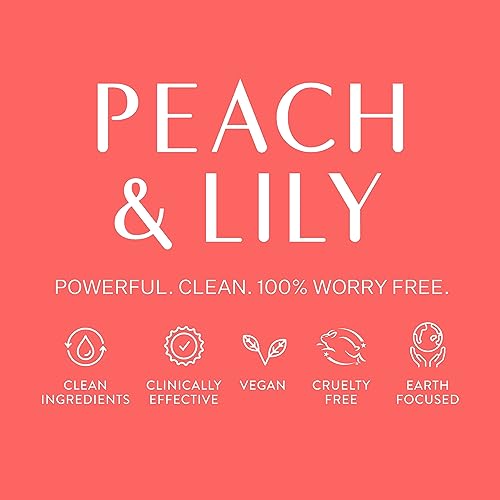 Peach & Lily - Glass Skin Refining Serum for Face (1.35 ounces) - Hyaluronic Acid Niacinamide Serum - Sensitive Skin - Vitamin B3, Peach & Yam, Peptides - Self Care, Vegan, Cruelty Free, Korean Beauty