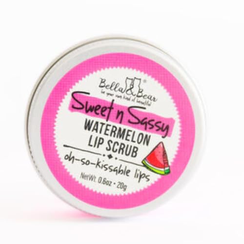 Bella & Bear Sweet 'n' Sassy Watermelon Lip Scrub & Lip Butter Set