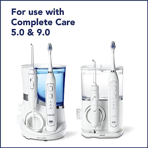 Waterpik Triple Sonic Tooth Brush Heads Replacement, Complete Care, STRB-3WW, 3 Count (Pack of 1), White 3 Count (Pack of 1)
