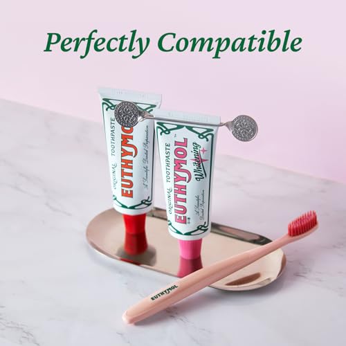 EUTHYMOL Vintage Original Duo- Original Pink Toothpaste &Gold Tube Squeezer