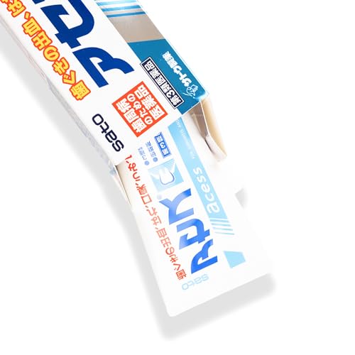 Sato Ace-ss Toothpaste for Oral Care 160g - Herbal Tooth Paste for Healthy Teeth & Gums - Made in Japan - Abrasive-Free & Bleach-Free - Natural Ingredients (Regular, Refreshing Mint) 5.64 Ounce (Pack of 1)