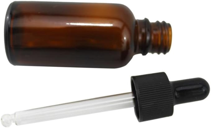 naissant Glass Eyedropper Blackout Jar 30ml Glass Aroma Oil Essential Oil Preservation (Brown) - BeesActive Australia