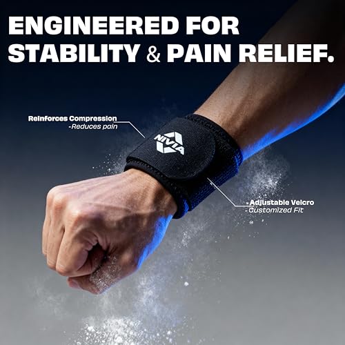 Nivia Wrist Support Pack Of 2 Black
