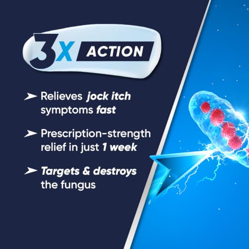 Lamisil Jock Itch Antifungal Spray, 1 Week Treatment Terbinafine, 4.2 Oz
