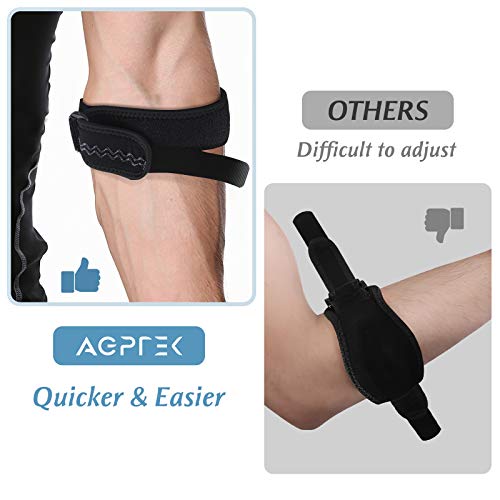 AGPTEK Elbow Brace 2 Pack, Thumb Spica Support Brace 1 Pack