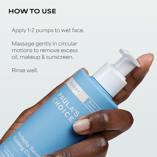 Paula's Choice RESIST Perfectly Balanced Foaming Facial Cleanser 6.4 Fl Oz (Pack of 1)
