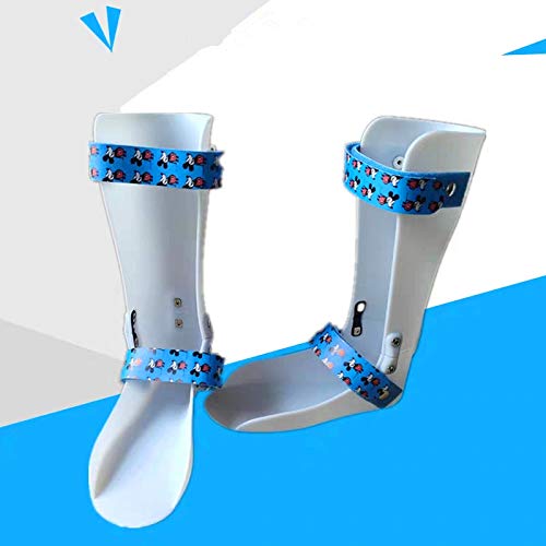 Kids AFO Drop Foot Splint Toddler Custom Othopedic Ankle Foot Brace Night Splint Support for Children (S-Right: 5.9IN) S-Right: 5.9IN