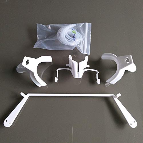 Dental Oral Dry Field System Nola Retractor,Orthodontic Teeth Whitening Cheek Retractor,Autoclavable Dental Mouth Opener,Disposable Dental Lip Cheek Retractor for Mouthguard L
