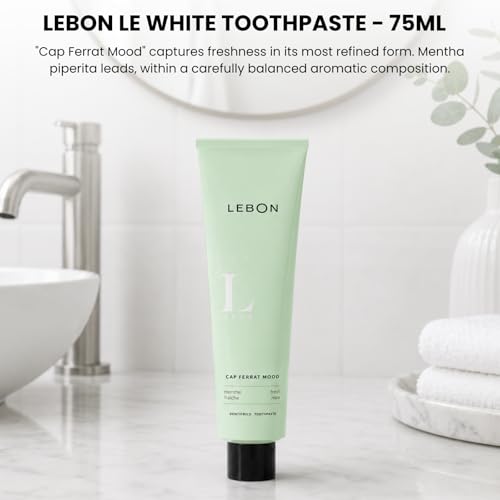 Lebon Le White (Sweet Mint + Green Tea) Organic Toothpaste 75 ml