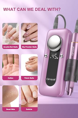 Electric Nail Drill Professional Pink