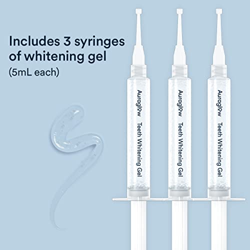 Auraglow 35% Teeth Whitening Gel & Extra Strength Whitening Pen