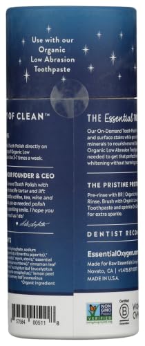 ESSENTIAL OXYGEN Organic Mint Tooth Polish, 2oz
