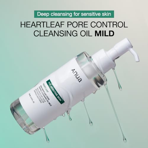 ANUA Heartleaf Pore Cleansing Oil Mild, 6.76 fl oz 6.76 Fl Oz (Pack of 1)