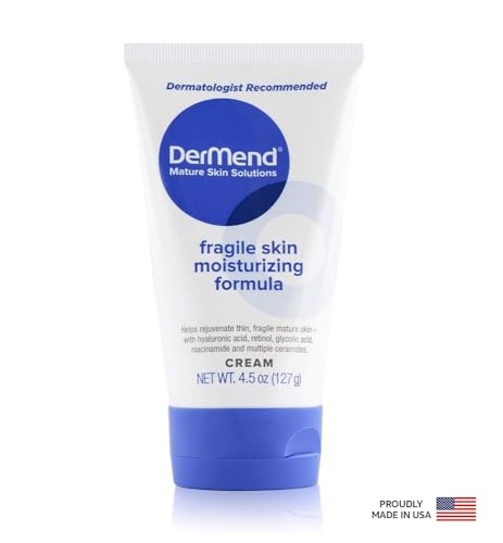 DerMend Fragile Skin Moisturizer 4.5 oz - Firms Aging Skin & Mature Skin 4.5 Ounce (Pack of 1)