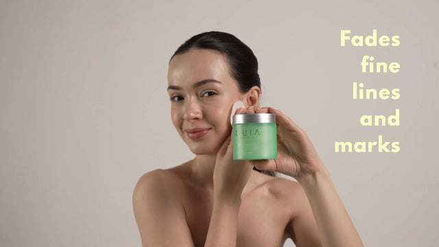 QUIA Korean Anti Aging Toner Pads- Gentle Exfoliating Soothing Formula