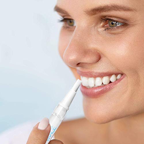 Whiter Image Mini Togo Teeth Whitening Pen 10 Pack, Erases Teeth Stains and Strengthens Enamel, Restorative Serum Gel That Reverses Enamel Damage from Bleaching On The Go for Up to 150 Applications Whitening Pens 10-Pack