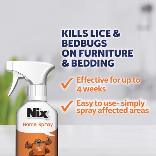 Nix Lice Treatment Hair and Home Kit, Ultra Solution & Home Spray 3 Piece Set