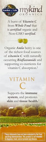Garden of Life Organics Vitamin C Spray for Kids and Adults - Orange Tangerine,Vitamin C Supplement,Antioxidant for Immune Support and Skin Health,2 fl oz Liquid Drops,(Pack of 2) Orange-Tangerine 2 Fl Oz (Pack of 2)